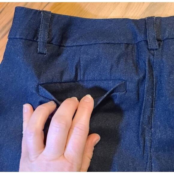 Vanheusen Studio Slim Fit Slacks Denim Pants - Picture 5 of 9